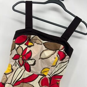 R & K Originals Vintage Womens Floral Print Fit and Flare Dress‎ Party Size 6P